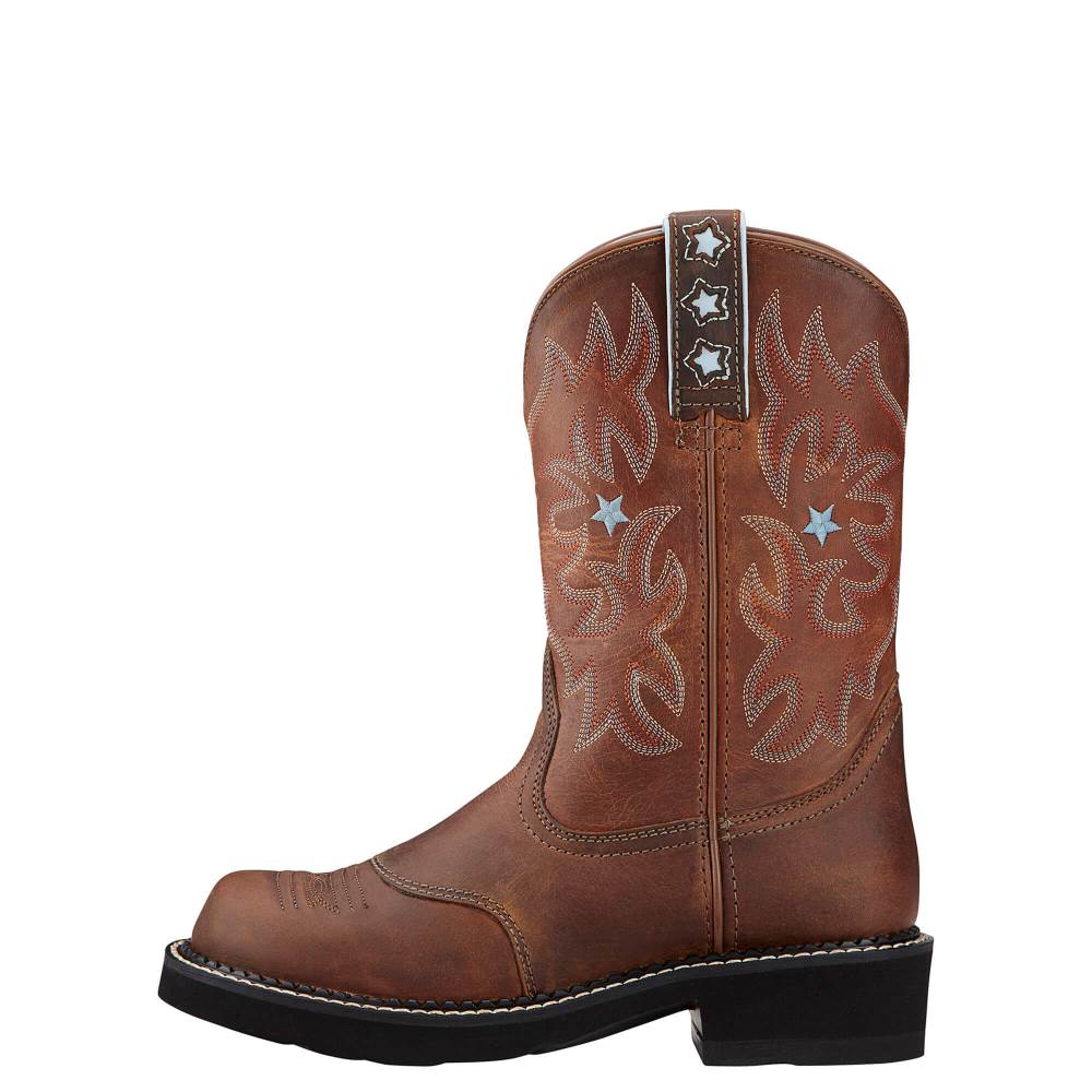 Ariat Probaby Western Boot - DRIFTWOOD BROWN