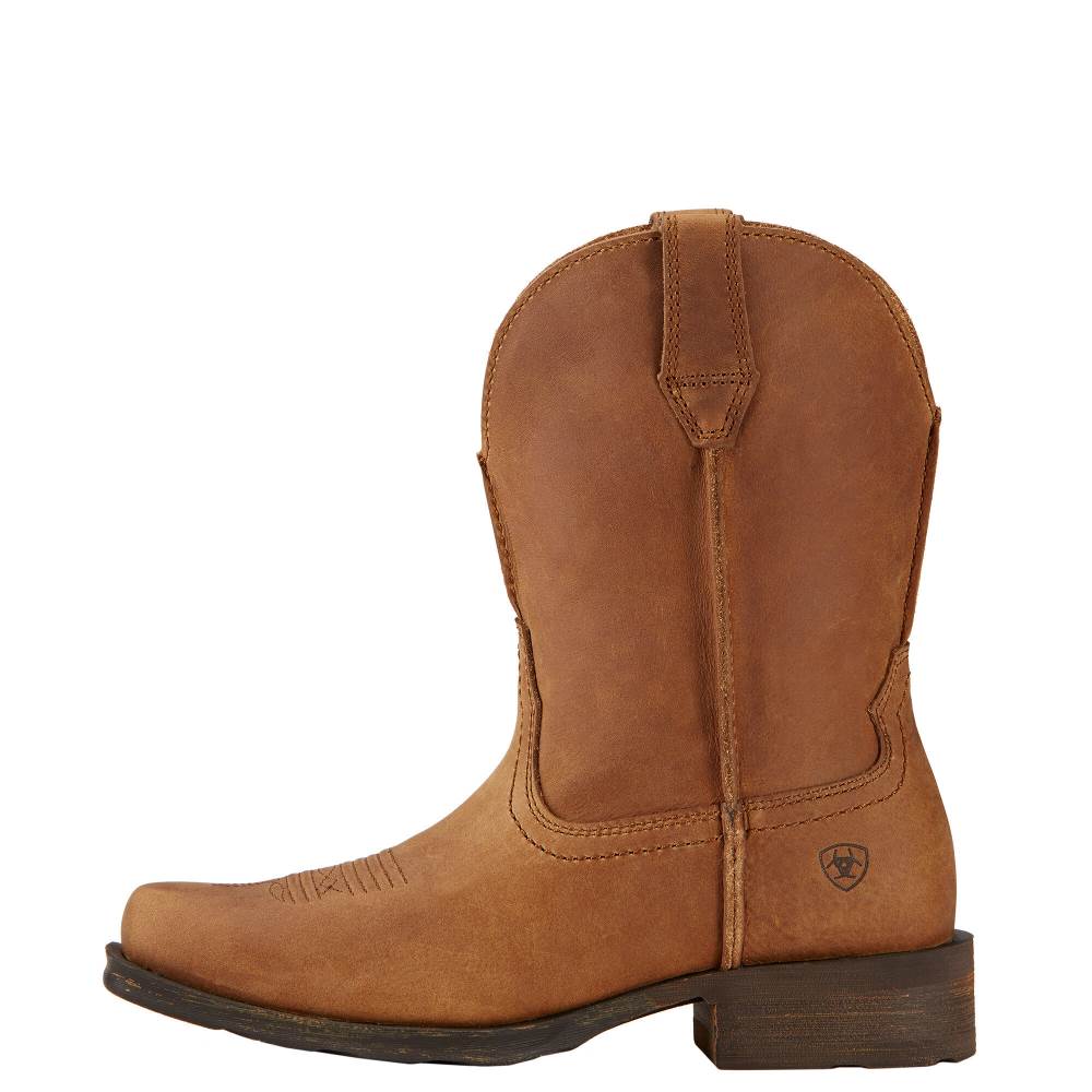 Ariat Rambler Western Boot - DUSTED BROWN