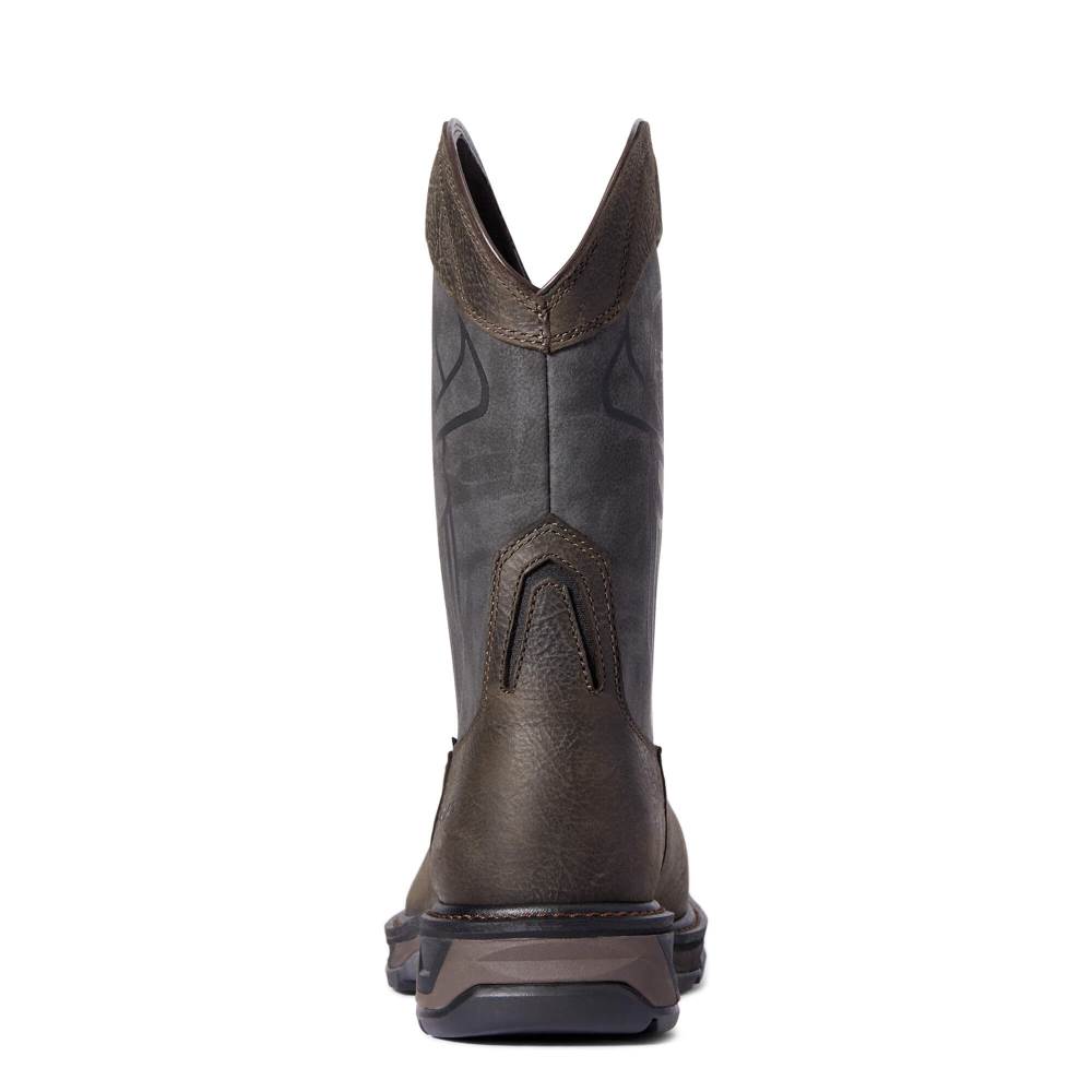 Ariat WorkHog XT Incognito Carbon Toe Work Boot - IRON COFFEE