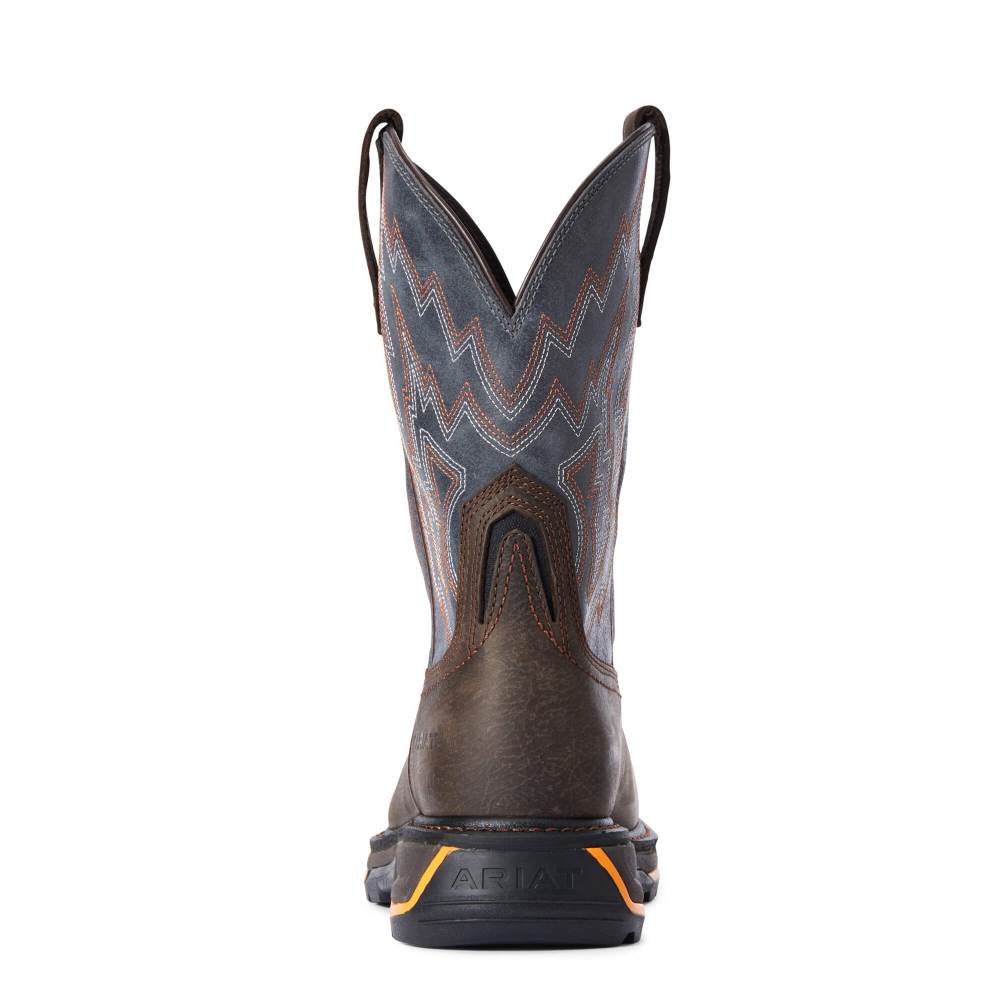 Ariat Big Rig Composite Toe Work Boot - IRON COFFEE