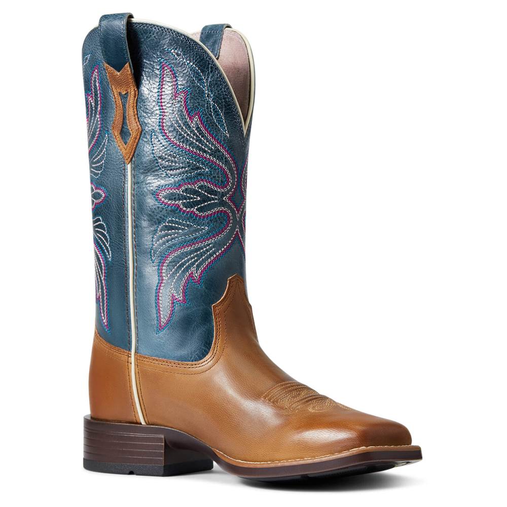 Ariat Edgewood Western Boot - ALMOND BUFF