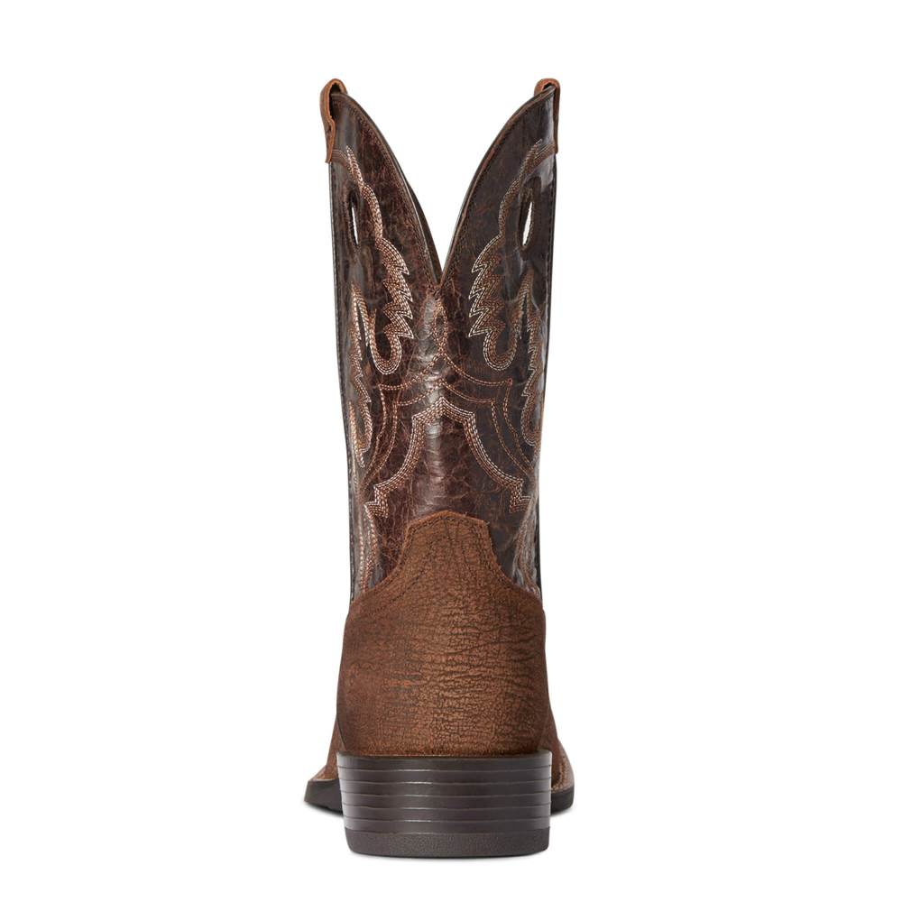 Ariat Sport Buckout Western Boot - ROUGH GINGER