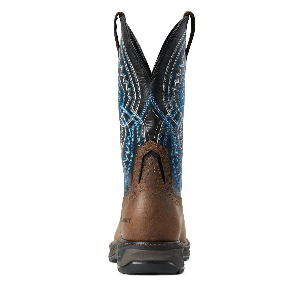 Ariat WorkHog XT Coil Wide Square Toe Carbon Toe Work Boot - EARTH