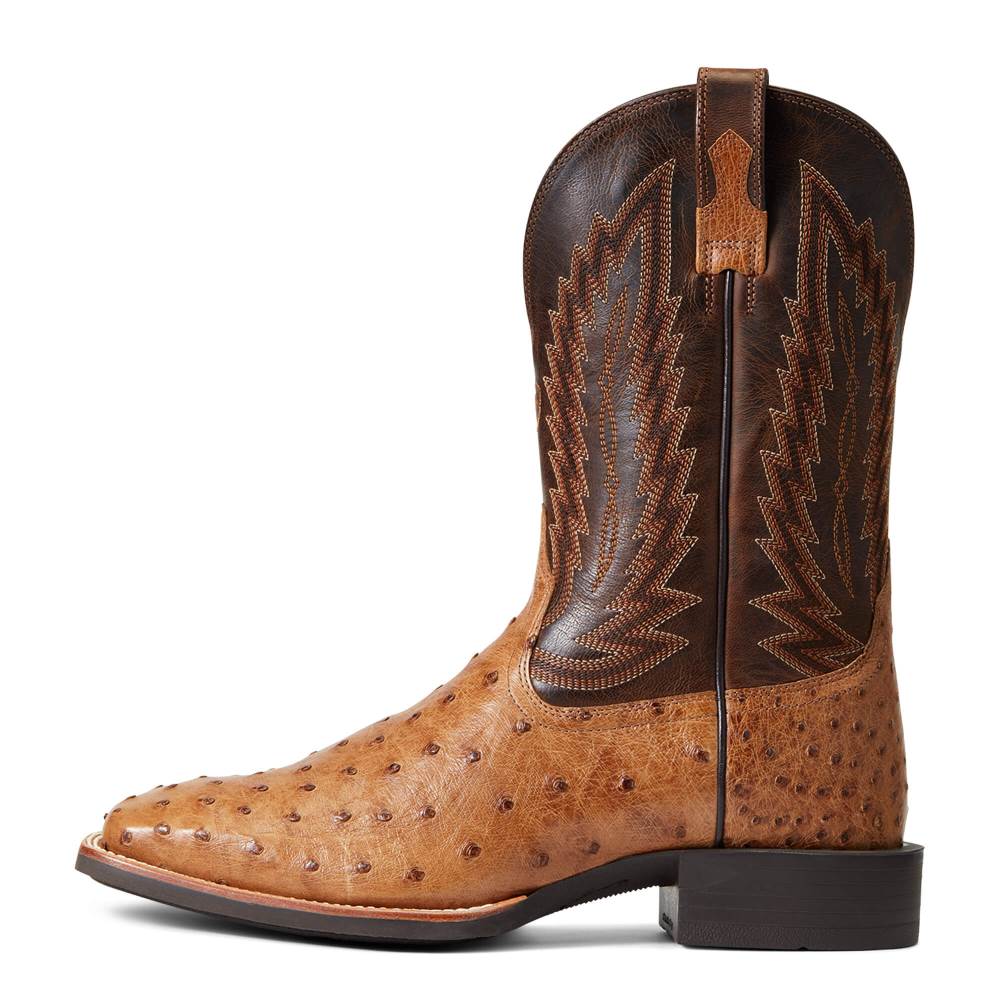 Ariat Quantum Primo Western Boot - RANGER FULL QUILL OSTRICH