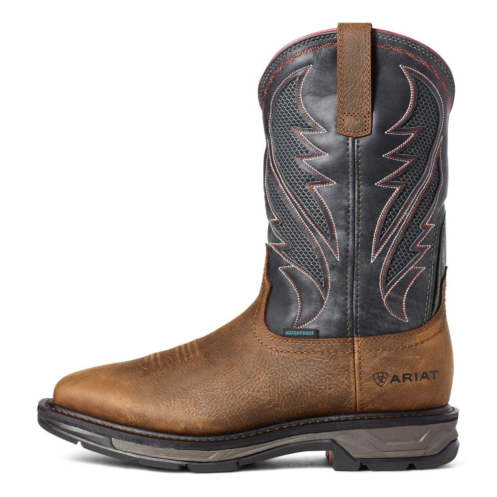 Ariat WorkHog XT VentTEK Waterproof Work Boot - RYE BROWN