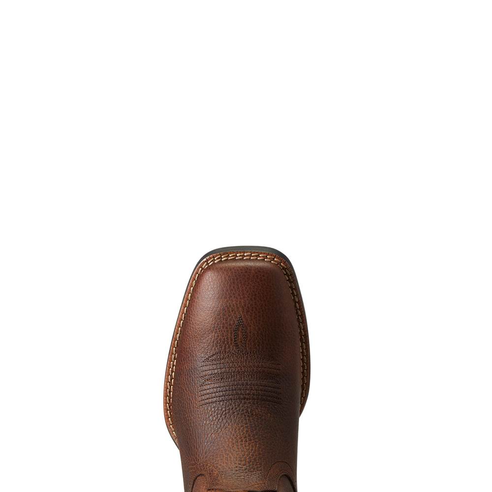 Ariat Sport All Country Western Boot - CLIFF BROWN