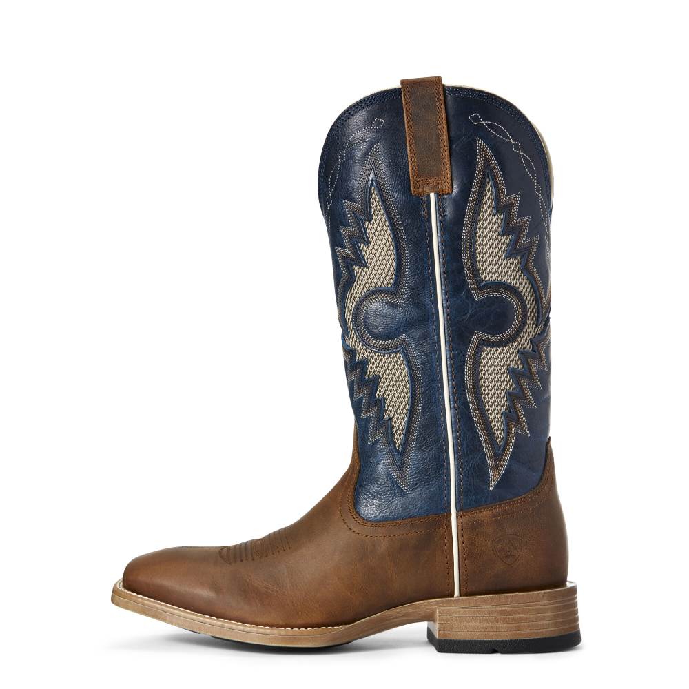 Ariat Solado VentTEK Western Boot - SORREL CRUNCH