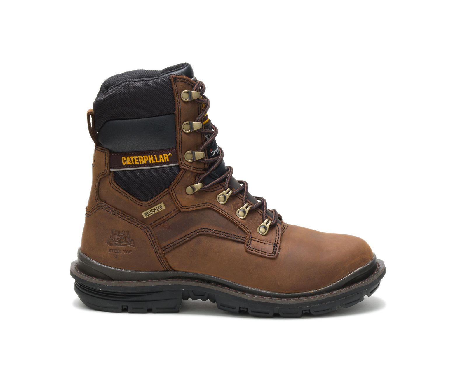 Flexion Generator 8" Waterproof Thinsulate™ Steel Toe Work Boots - Click Image to Close