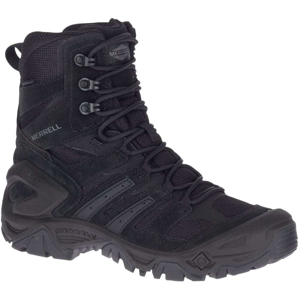 Merrel Strongfiel Tactica 8&quotWaterproo Boots Black