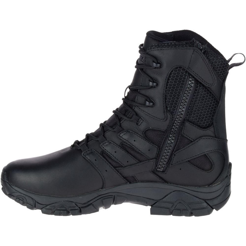 Merrel Moa 8" Tactica ResponsWaterproo Boots Black