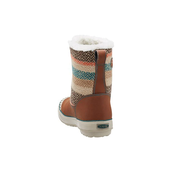 ELSA BOOT WOOL STRIPED