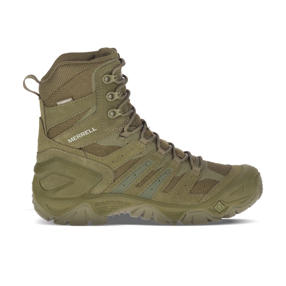 Merrel Strongfiel Tactica 8&quotWaterproo Boots Sag Green