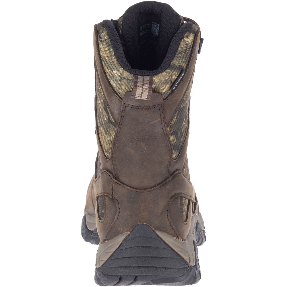 Merrel Moa Timbe 8&quotWaterproo S Wor Boots Camo