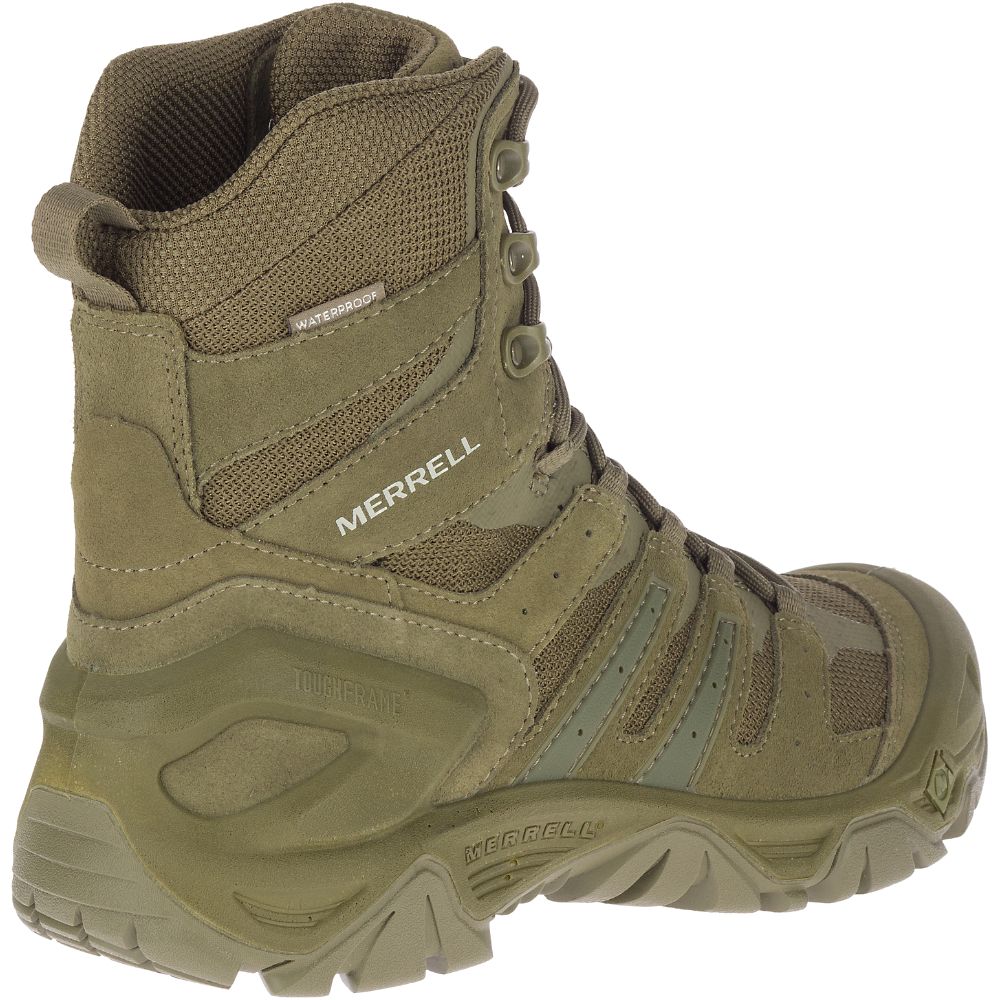 Merrel Strongfiel Tactica 8&quotWaterproo Boots Sag Green