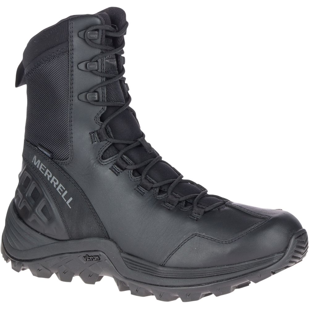 Merrel Rogu 8&quotWaterproo Tactica Boots Black