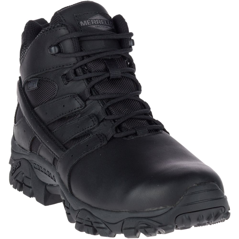 Merrel Moa Mi Tactica ResponsWaterproo Boots Black