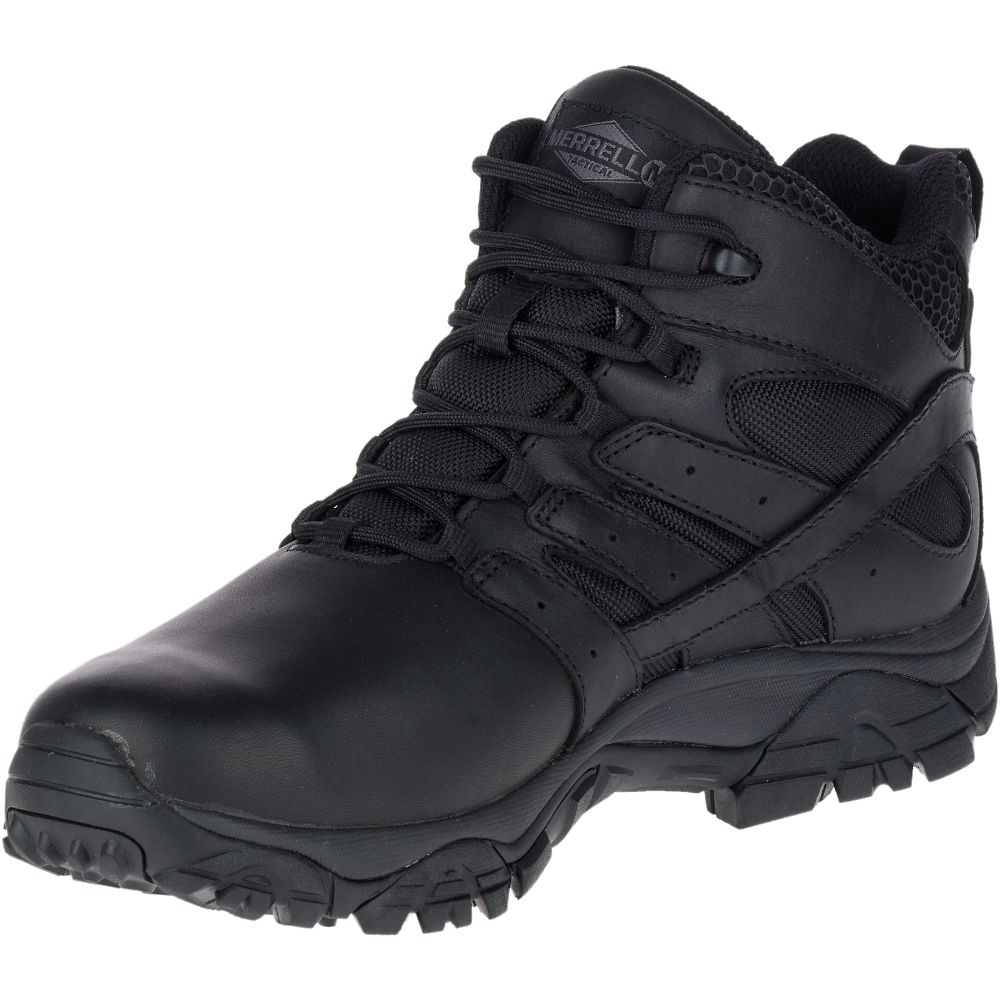 Merrel Moa Mi Tactica ResponsWaterproo Boots Black