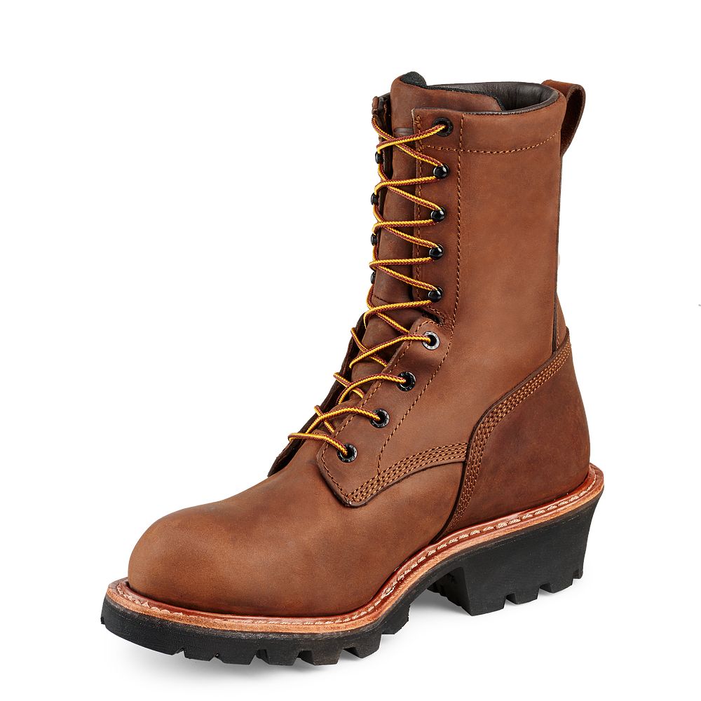 Red Wing LoggerMax - Men's 9-inch Waterproof Soft Toe Boot