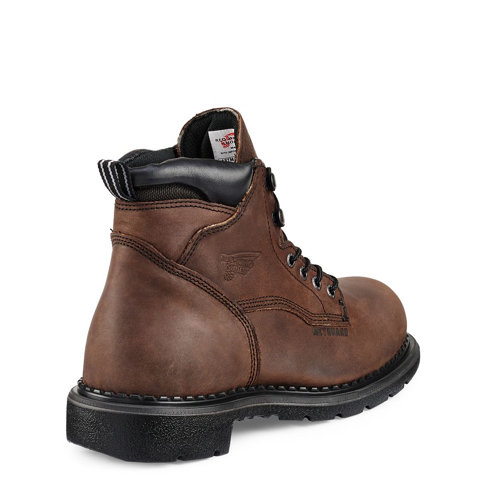 Red Wing SuperSole® - Men's 6-inch Waterproof Safety Toe Metguard Boot