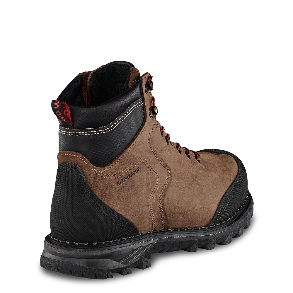 Red Wing Burnside - Men's 6-inch Waterproof, CSA Safety Toe Boot