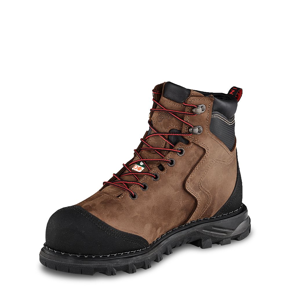 Red Wing Burnside - Men's 6-inch Waterproof, CSA Safety Toe Boot