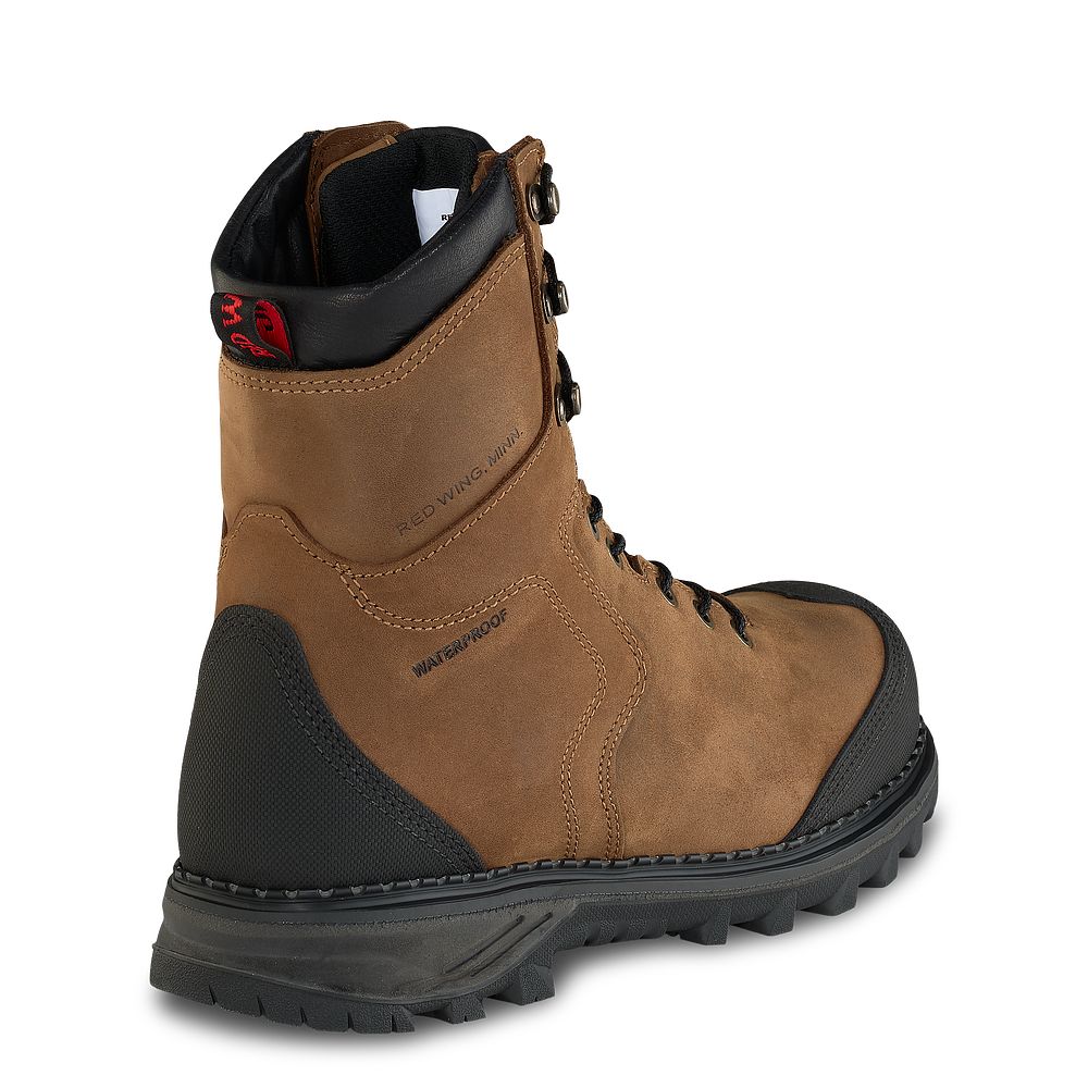 Red Wing Burnside - Men's 8-inch Waterproof Safety Toe Boot