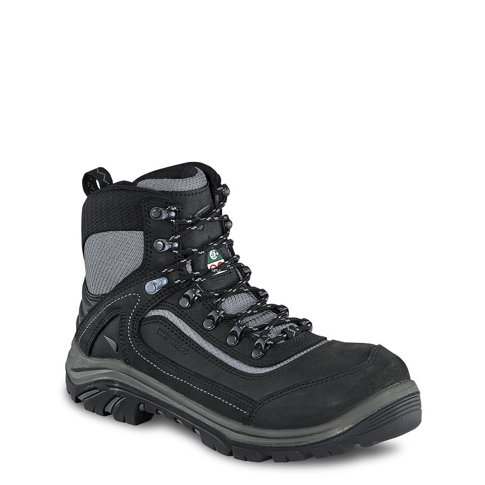 Red Wing Tradeswoman - Women's 6-inch Waterproof CSA Safety Toe Hiker Boot - Click Image to Close