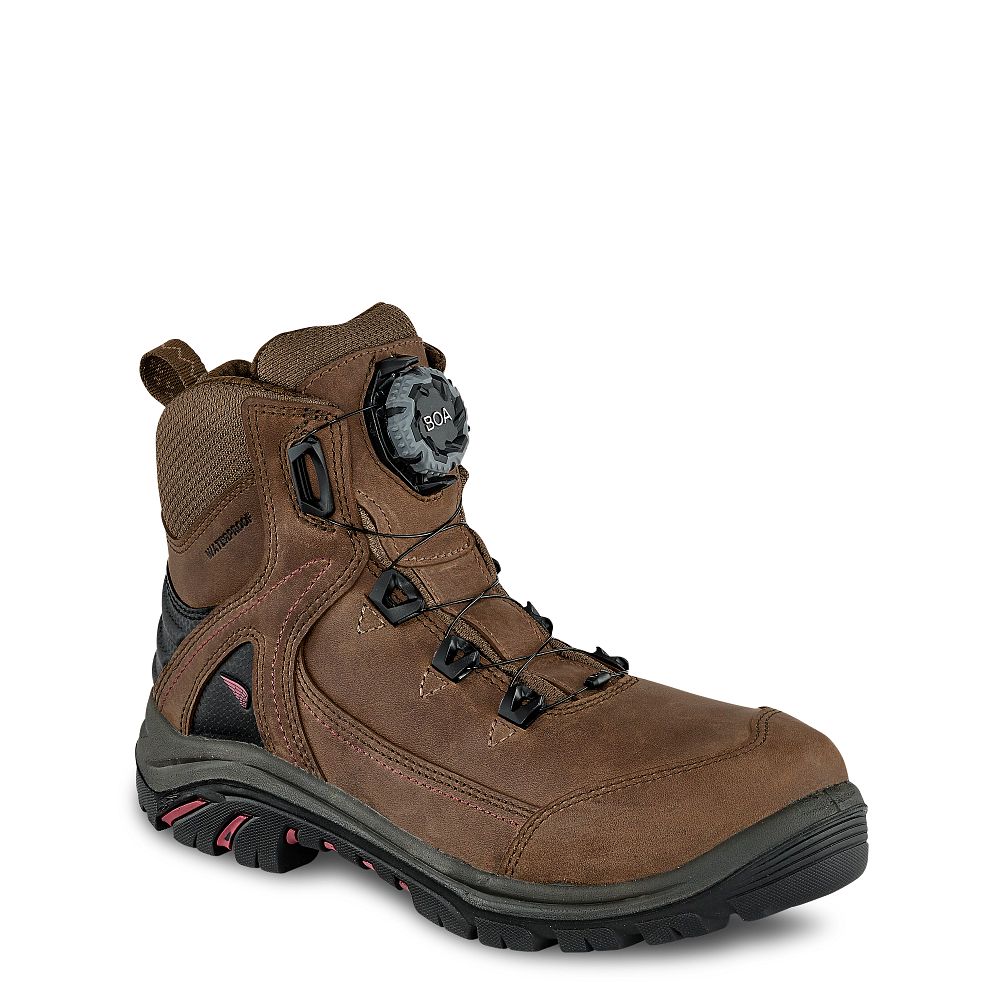 Red Wing Tradeswoman - Women's 6-inch Waterproof Safety Toe Boot