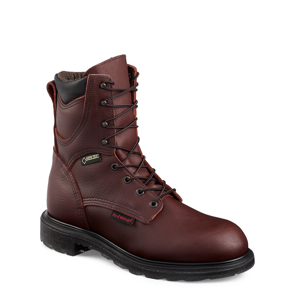 Red Wing SuperSole® 2.0 - Men's 8-inch Insulated, Waterproof Soft Toe Boot - Click Image to Close