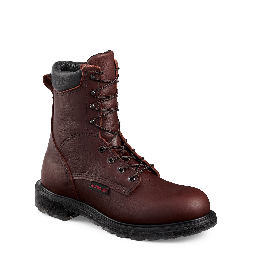 Red Wing SuperSole® 2.0 - Men's 8-inch Safety Toe Boot - Click Image to Close