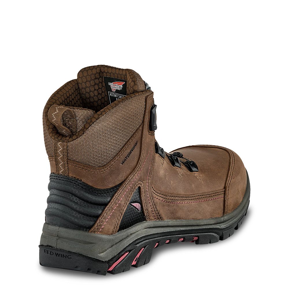 Red Wing Tradeswoman - Women's 6-inch Waterproof Safety Toe Boot