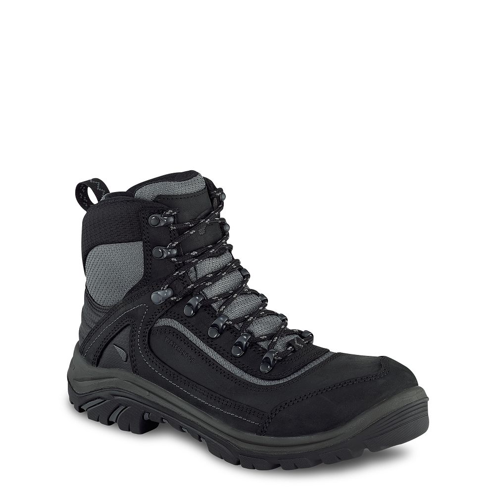 Red Wing Tradeswoman - Women's 6-inch Waterproof Safety Toe Boot - Click Image to Close