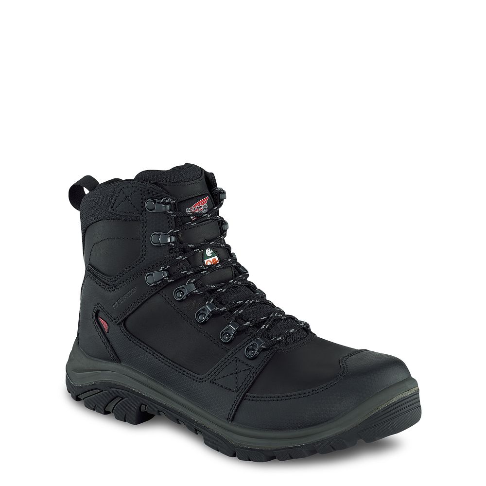 Red Wing Tradesman - Men's 6-inch Side-Zip, Waterproof, CSA Safety Toe Boot - Click Image to Close