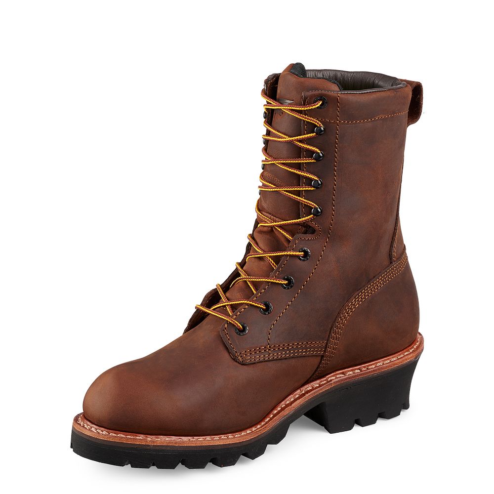 Red Wing LoggerMax - Men's 9-inch Insulated, Waterproof Safety Toe Boot