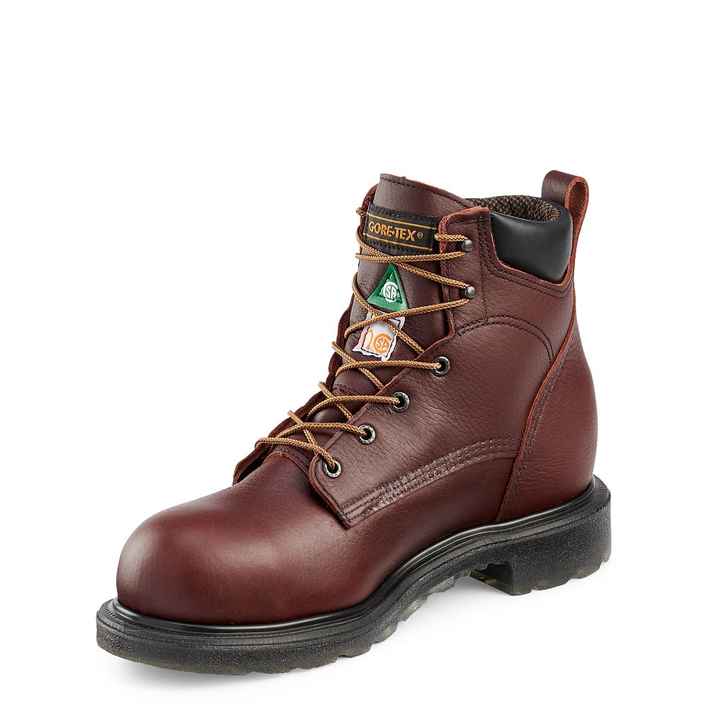 Red Wing SuperSole® 2.0 - Men's 6-inch Waterproof CSA Safety Toe Boot