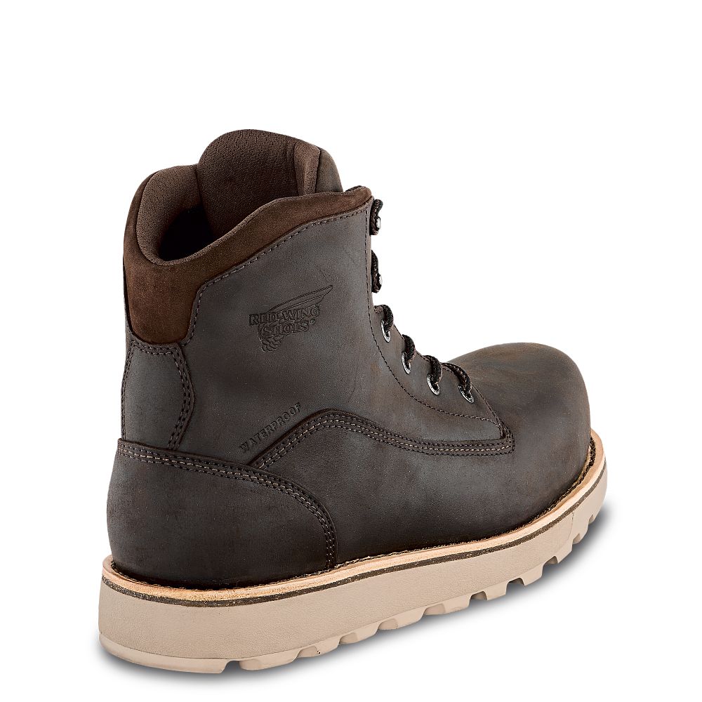 Red Wing Traction Tred Lite - Men's 6-inch Waterproof Safety Toe Boot