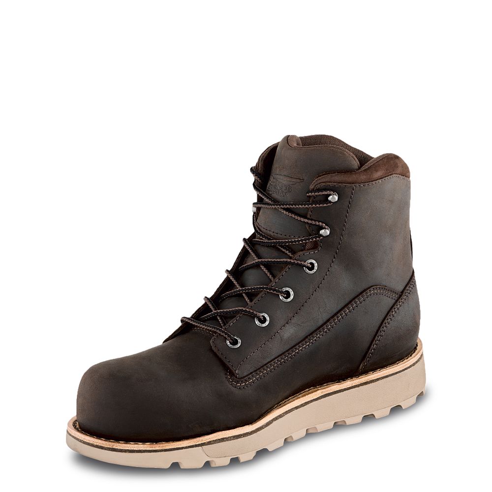 Red Wing Traction Tred Lite - Men's 6-inch Waterproof Safety Toe Boot