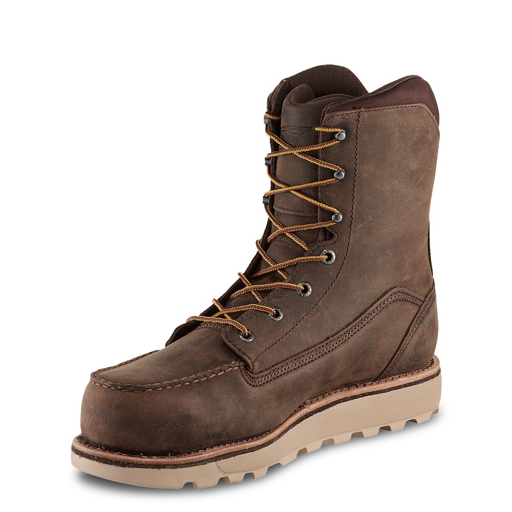 Red Wing Traction Tred Lite - Men's 8-inch Waterproof Safety Toe Boot