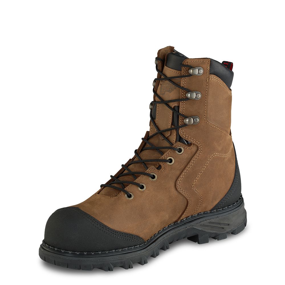 Red Wing Burnside - Men's 8-inch Waterproof Safety Toe Boot