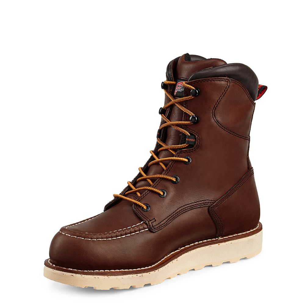 Red Wing Traction Tred - Men's 8-inch Waterproof Safety Toe Boot