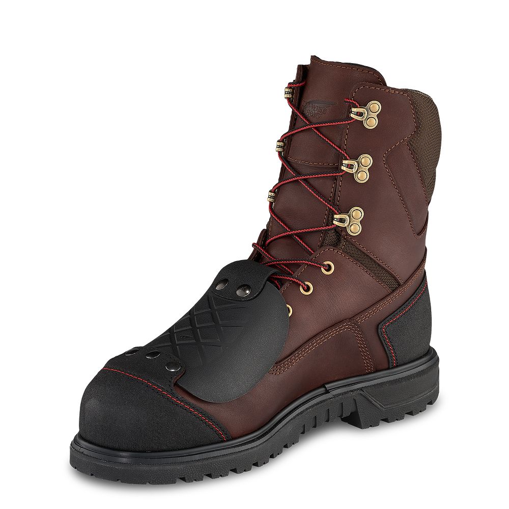 Red Wing Brnr XP - Men's 8-inch Waterproof Safety Toe Metguard Boot