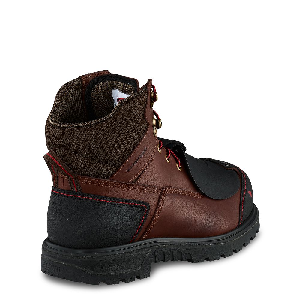 Red Wing Brnr XP - Men's 6-inch Waterproof Safety Toe Metguard Boot