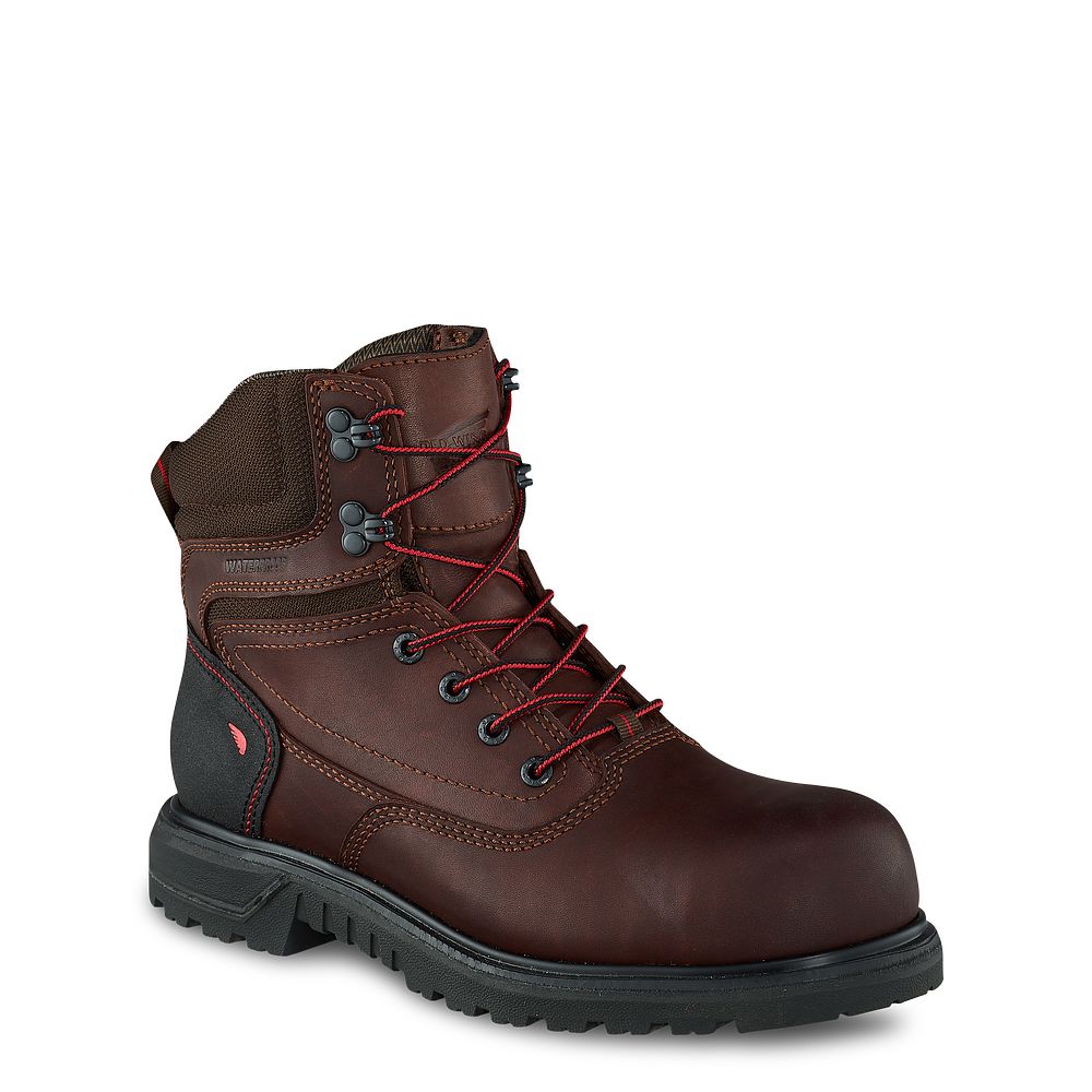 Red Wing Brnr XP - Women's 6-inch Waterproof Safety Toe Boot - Click Image to Close