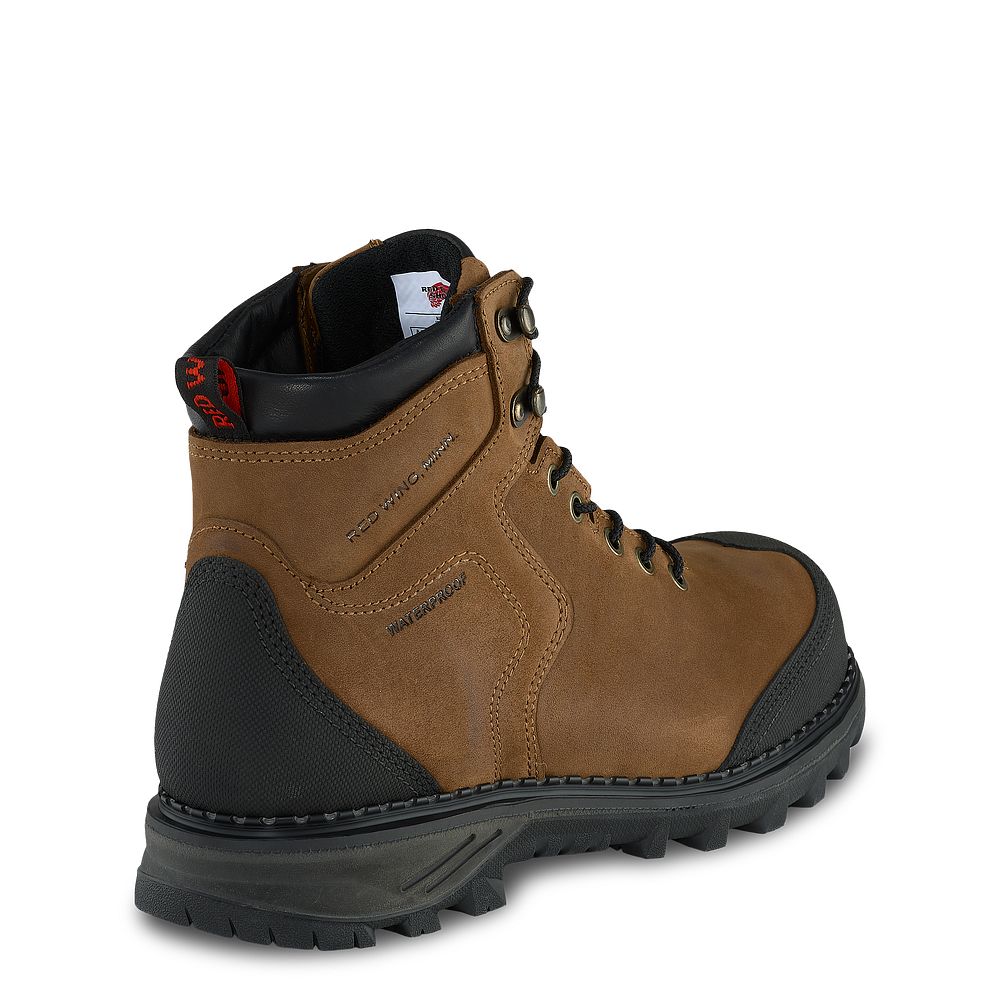 Red Wing Burnside - Men's 6-inch Waterproof Safety Toe Boot