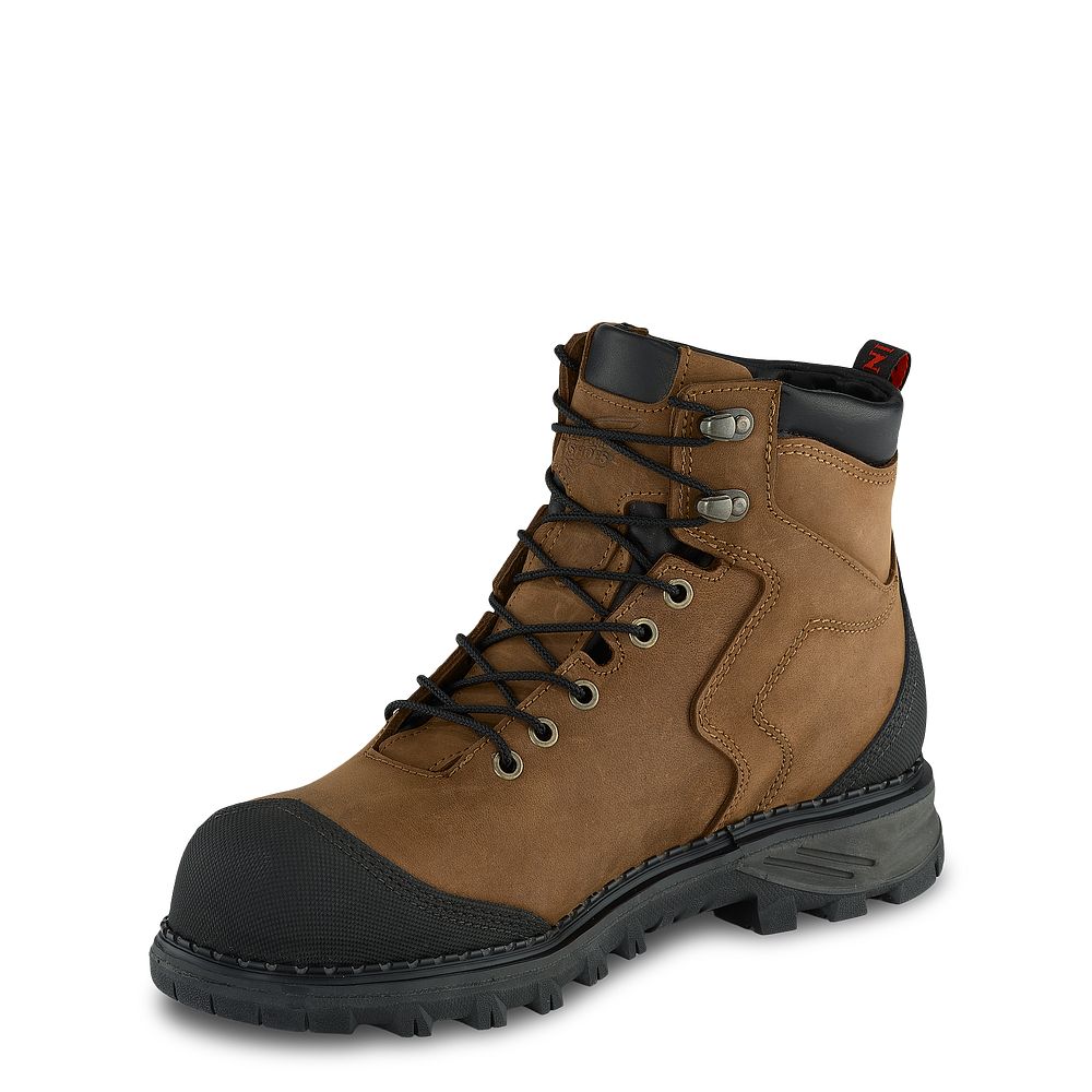 Red Wing Burnside - Men's 6-inch Waterproof Safety Toe Boot