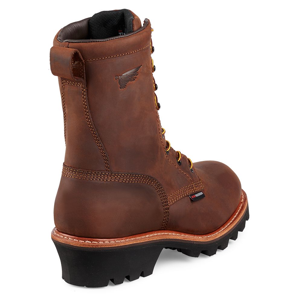 Red Wing LoggerMax - Men's 9-inch Insulated, Waterproof Safety Toe Boot