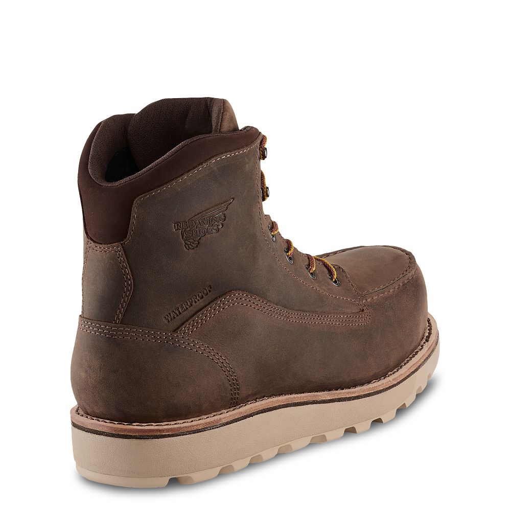 Red Wing Traction Tred Lite - Men's 6-inch Waterproof Safety Toe Boot