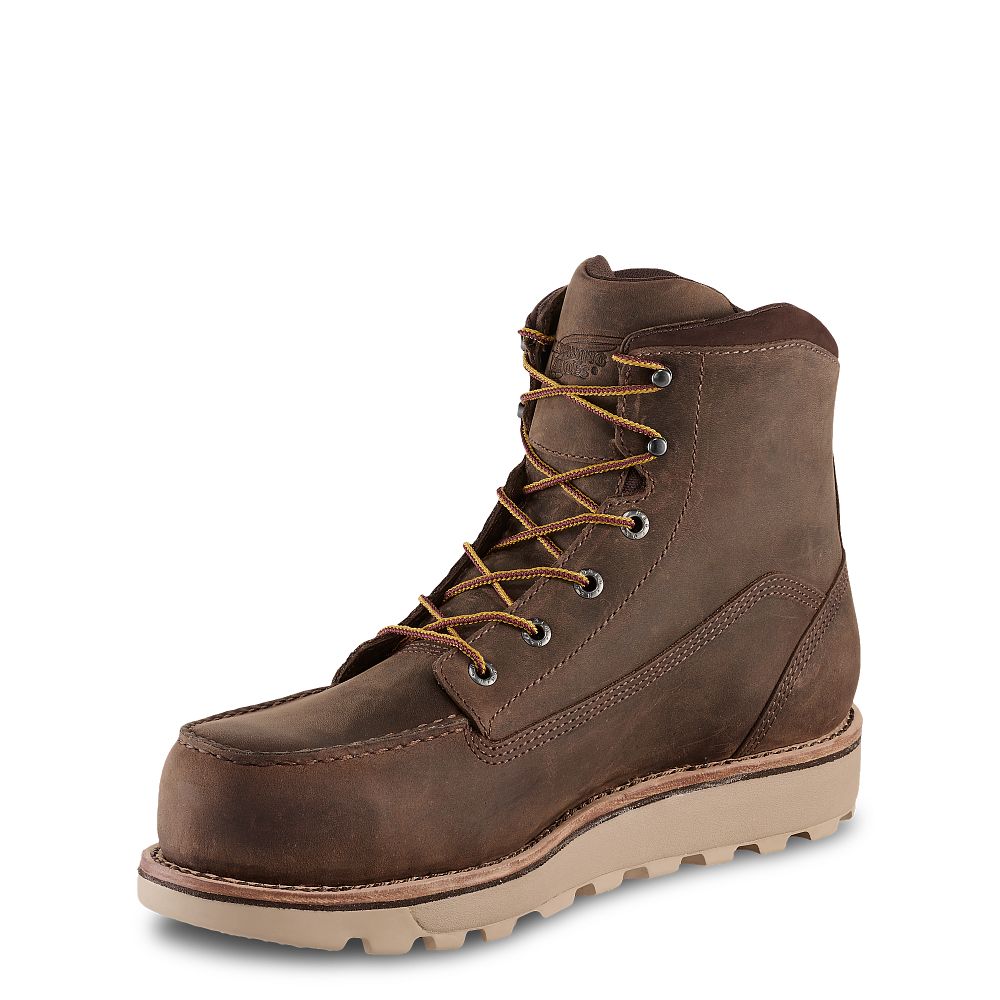 Red Wing Traction Tred Lite - Men's 6-inch Waterproof Safety Toe Boot