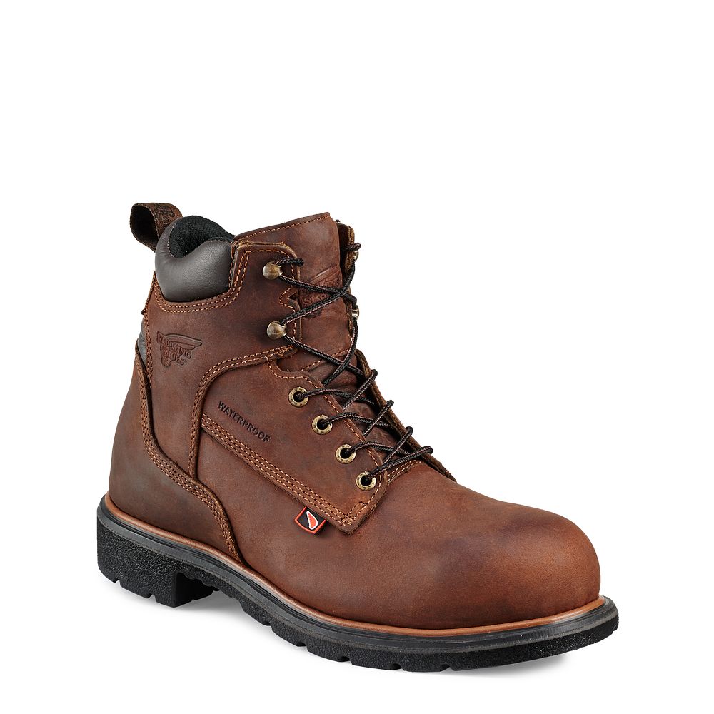 Red Wing DynaForce® - Men's 6-inch Waterproof Soft Toe Boot - Click Image to Close