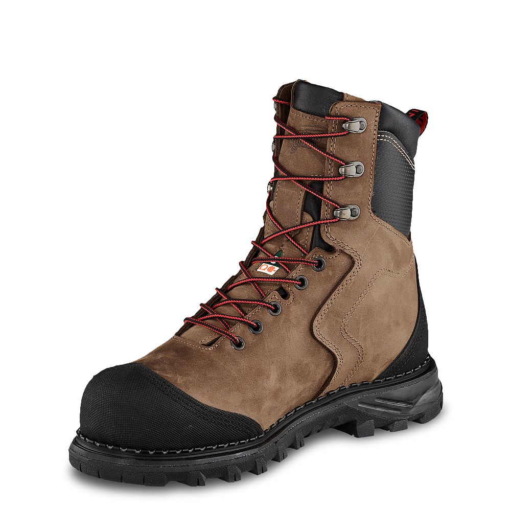 Red Wing Burnside - Men's 8-inch Waterproof, CSA Safety Toe Boot